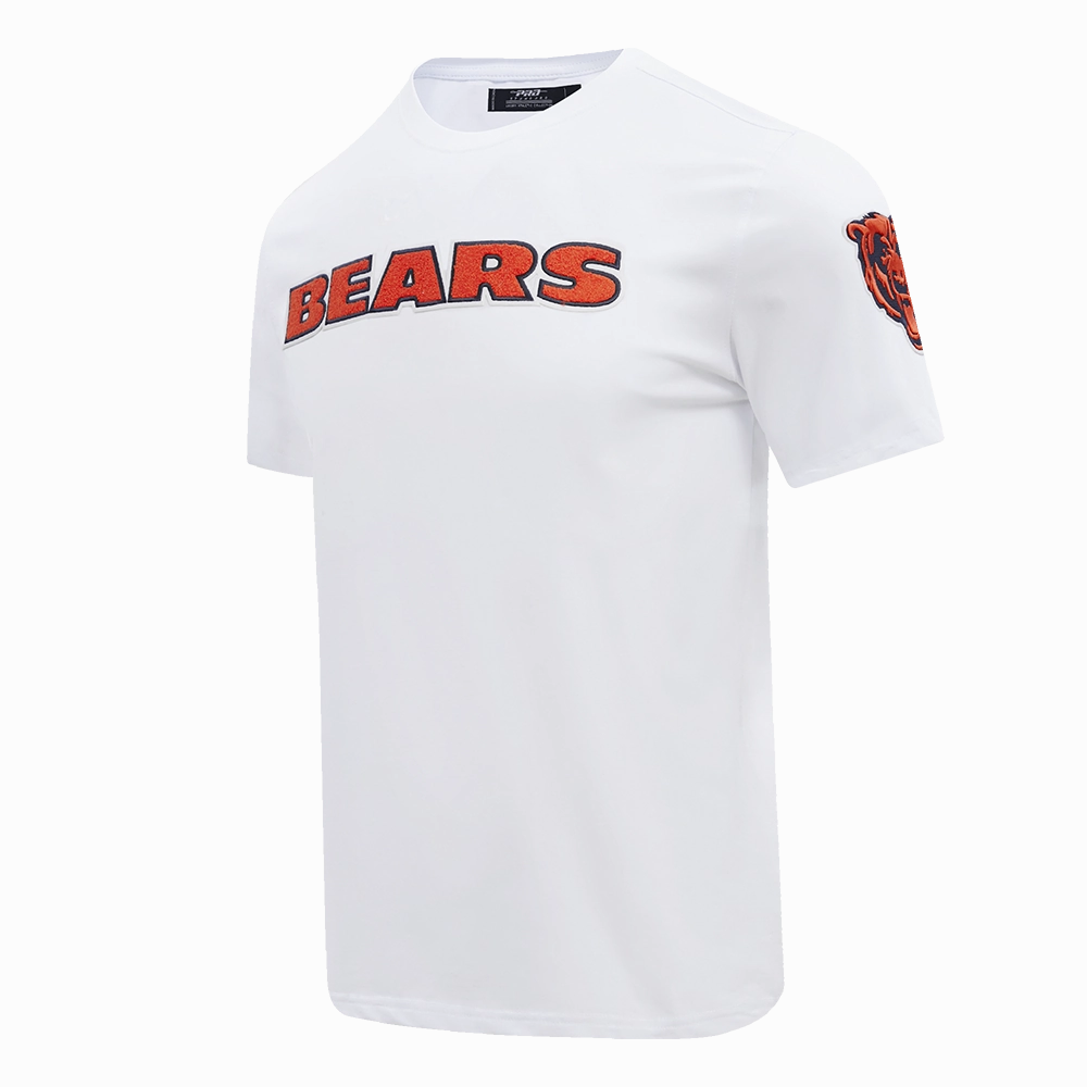 NFL CHICAGO BEARS CLASSIC CHENILLE MEN'S TEE (WHITE)