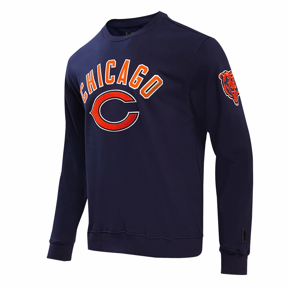NFL CHICAGO BEARS CLASSIC MEN'S CREWNECK (MIDNIGHT NAVY)