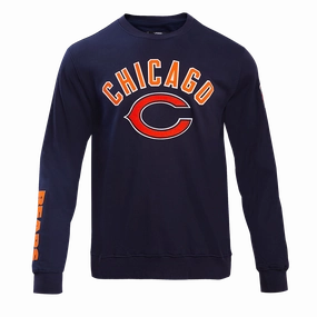 NFL CHICAGO BEARS CLASSIC MEN'S CREWNECK (MIDNIGHT NAVY)