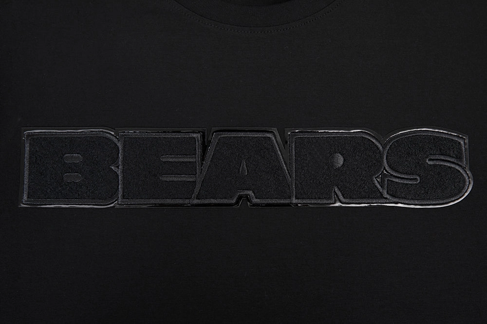 NFL CHICAGO BEARS TRIPLE BLACK MEN'S TEE (TRIPLE BLACK)