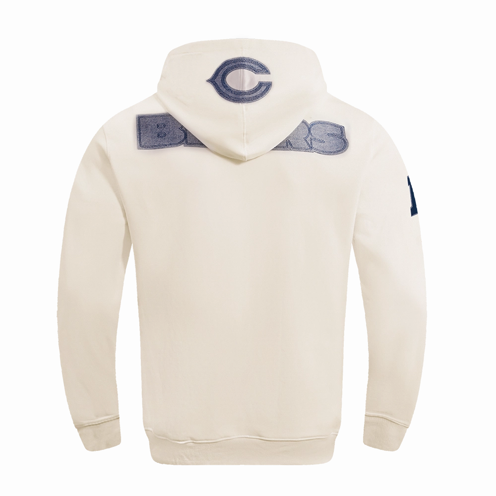 NFL CHICAGO BEARS VARSITY BLUES MEN'S PULLOVER HOODIE (LINEN)
