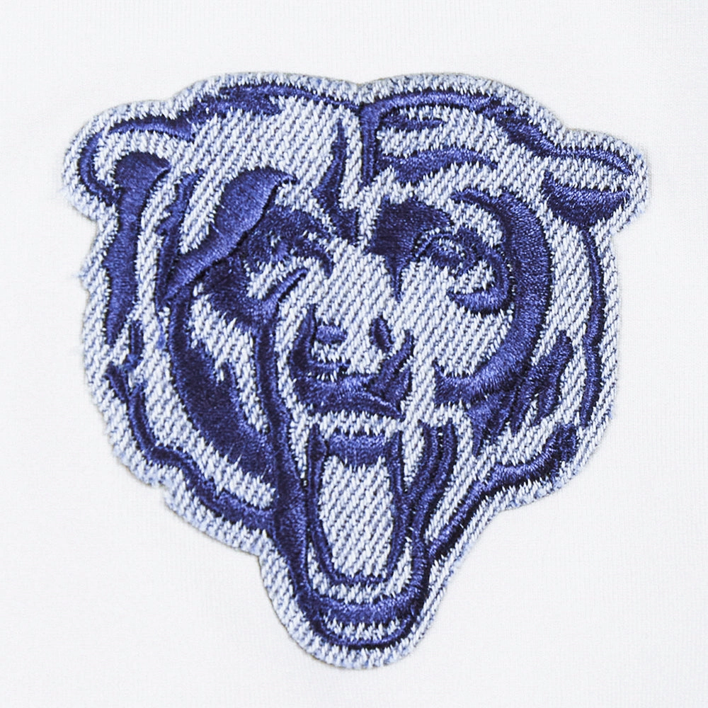 NFL CHICAGO BEARS VARSITY BLUES WOMEN'S BOXY TEE (LINEN)