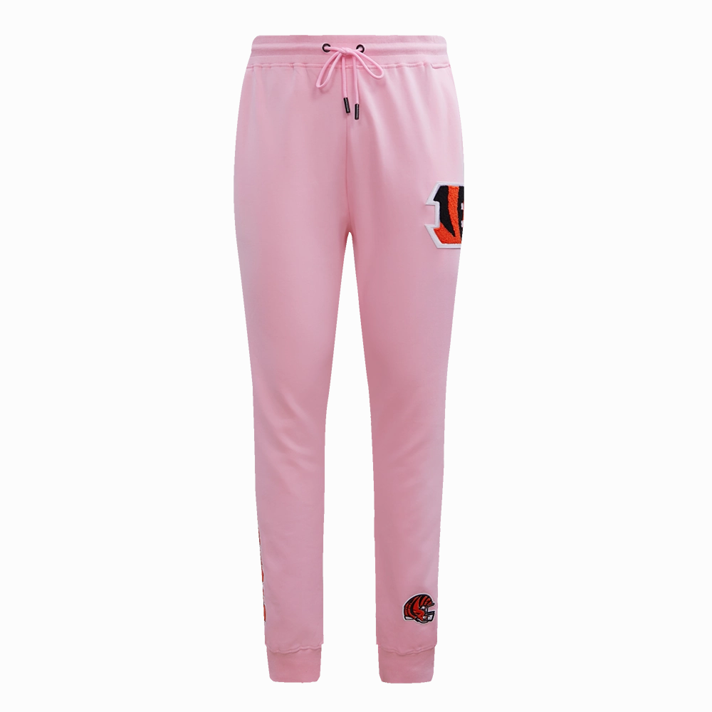 NFL CINCINNATI BENGALS CLASSIC CHENILLE MEN'S JOGGER (PINK)