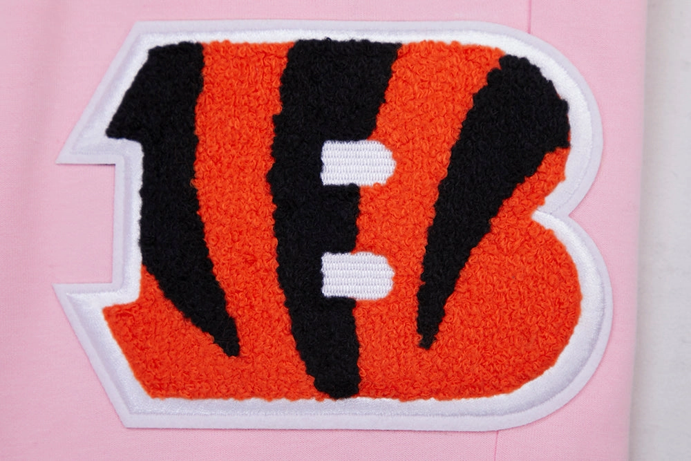 NFL CINCINNATI BENGALS CLASSIC CHENILLE MEN'S JOGGER (PINK)