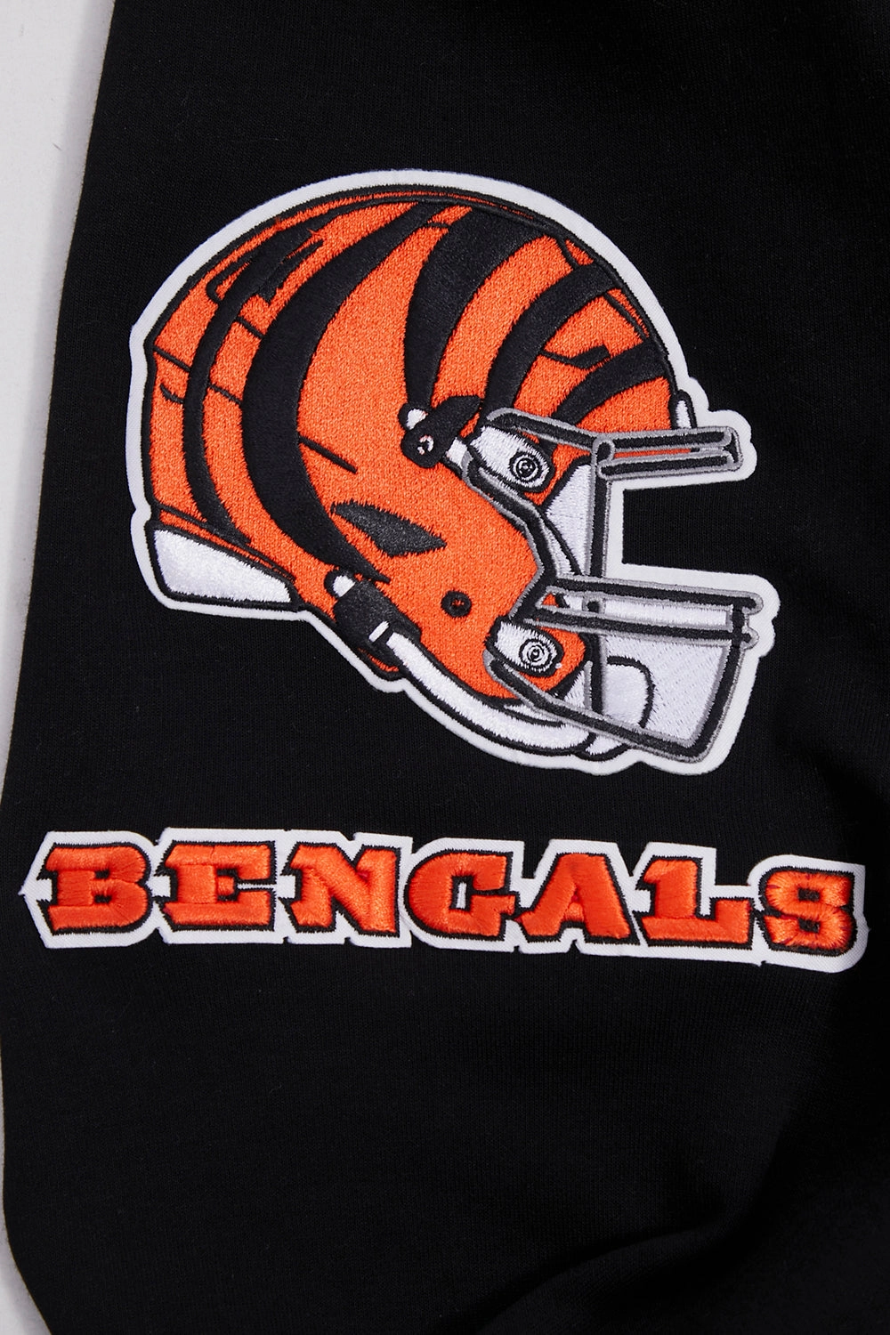 NFL CINCINNATI BENGALS JOE BURROW #9 MEN'S PULLOVER HOODIE (BLACK)