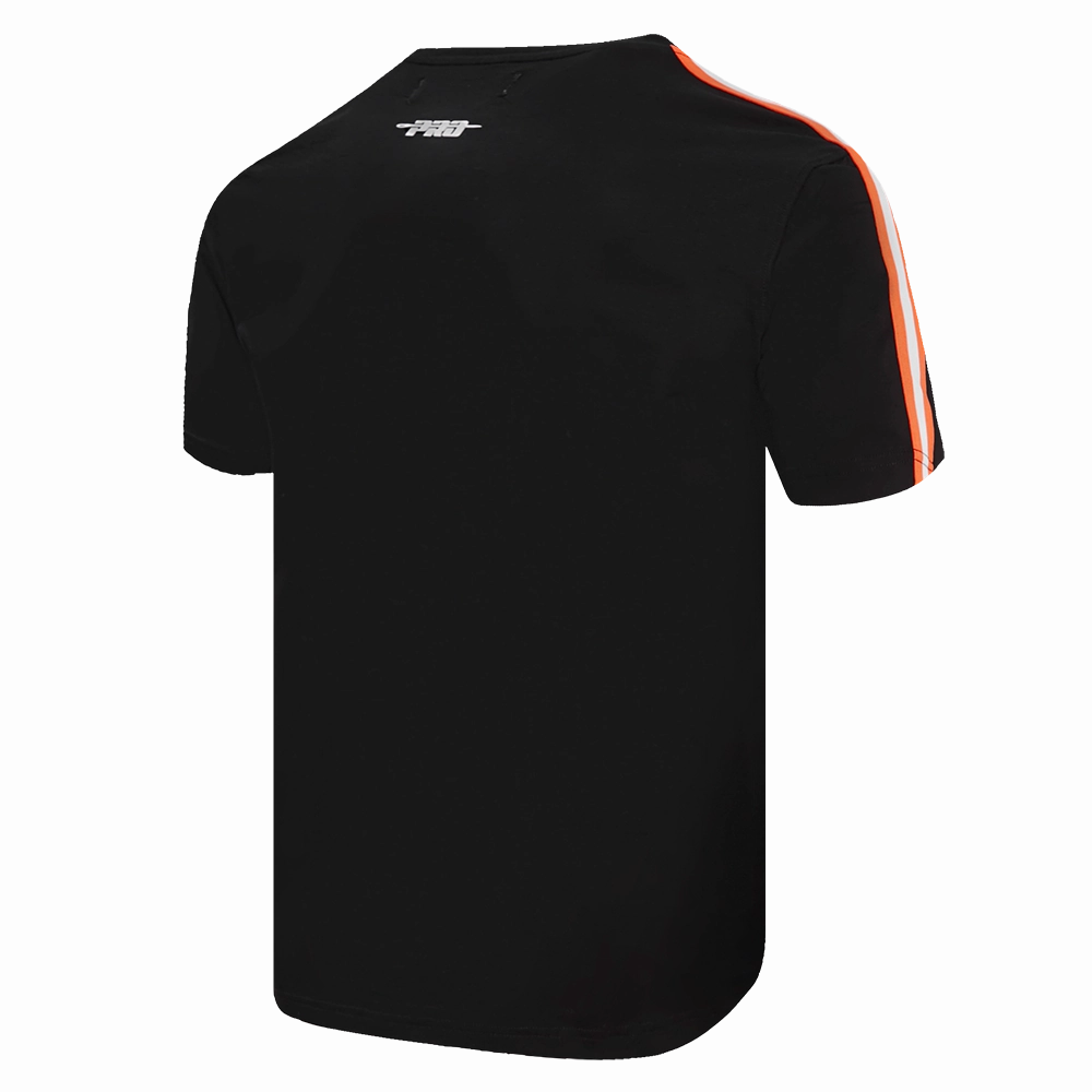 NFL CINCINNATI BENGALS RETRO CLASSIC MEN'S STRIPED TEE (BLACK/ORANGE)