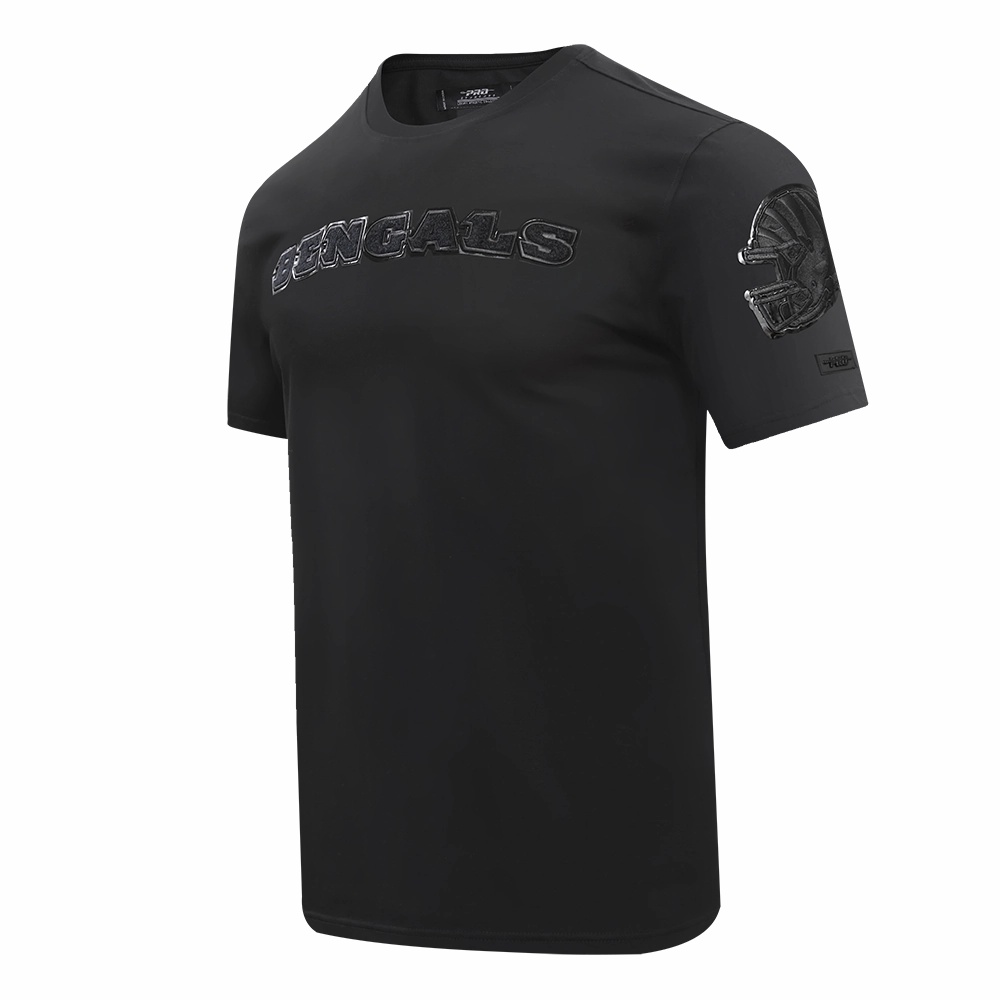 NFL CINCINNATI BENGALS TRIPLE BLACK MEN'S TEE (TRIPLE BLACK)