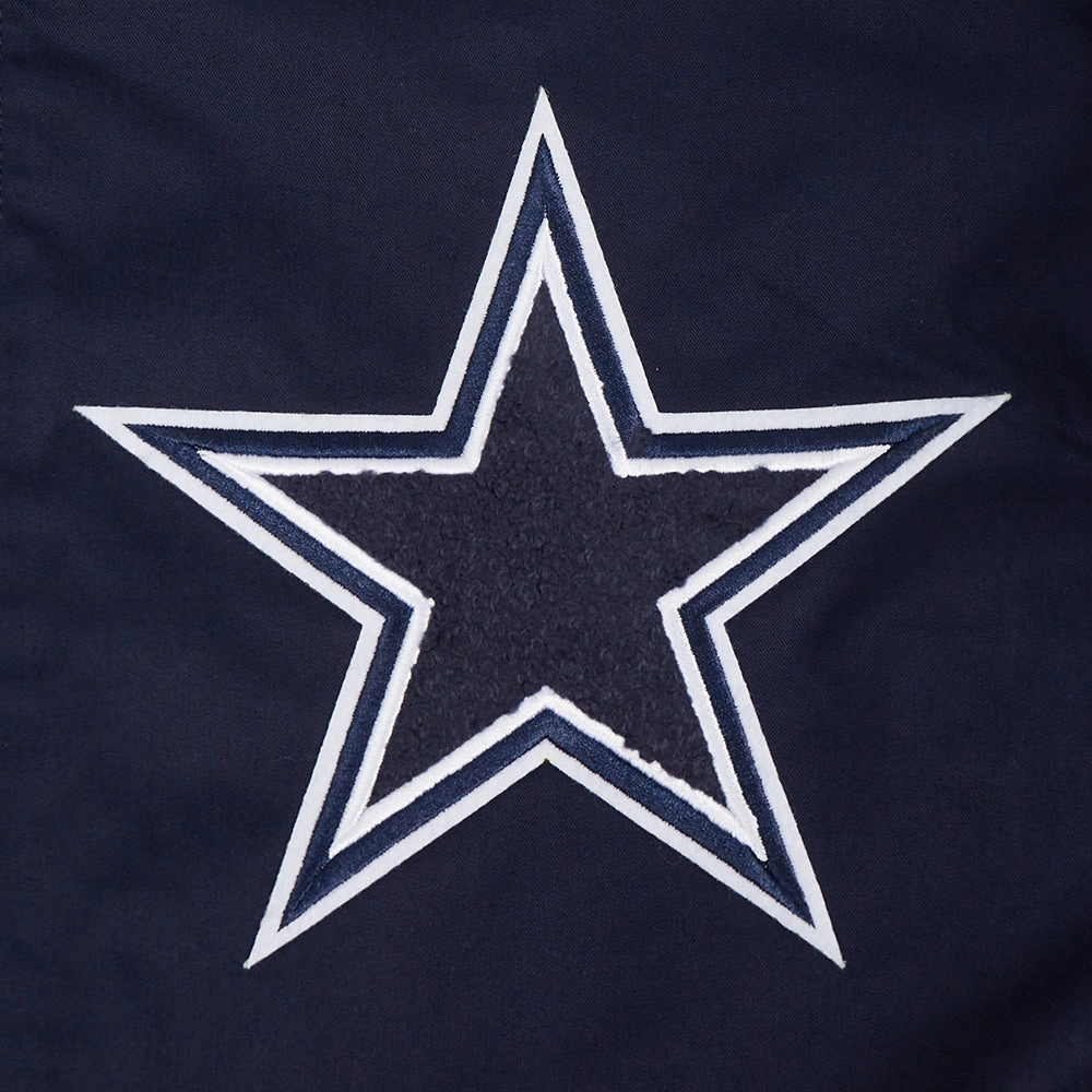 NFL DALLAS COWBOYS AREA CODE M TWILL JACKET (MIDNIGHT NAVY)