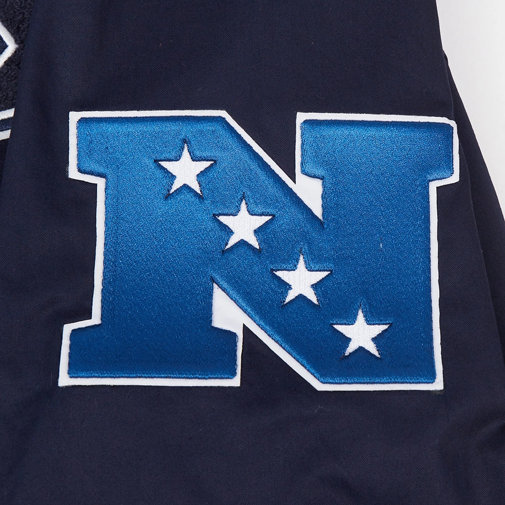 NFL DALLAS COWBOYS AREA CODE M TWILL JACKET (MIDNIGHT NAVY)