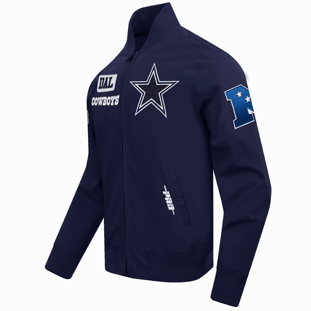 NFL DALLAS COWBOYS AREA CODE M TWILL JACKET (MIDNIGHT NAVY)