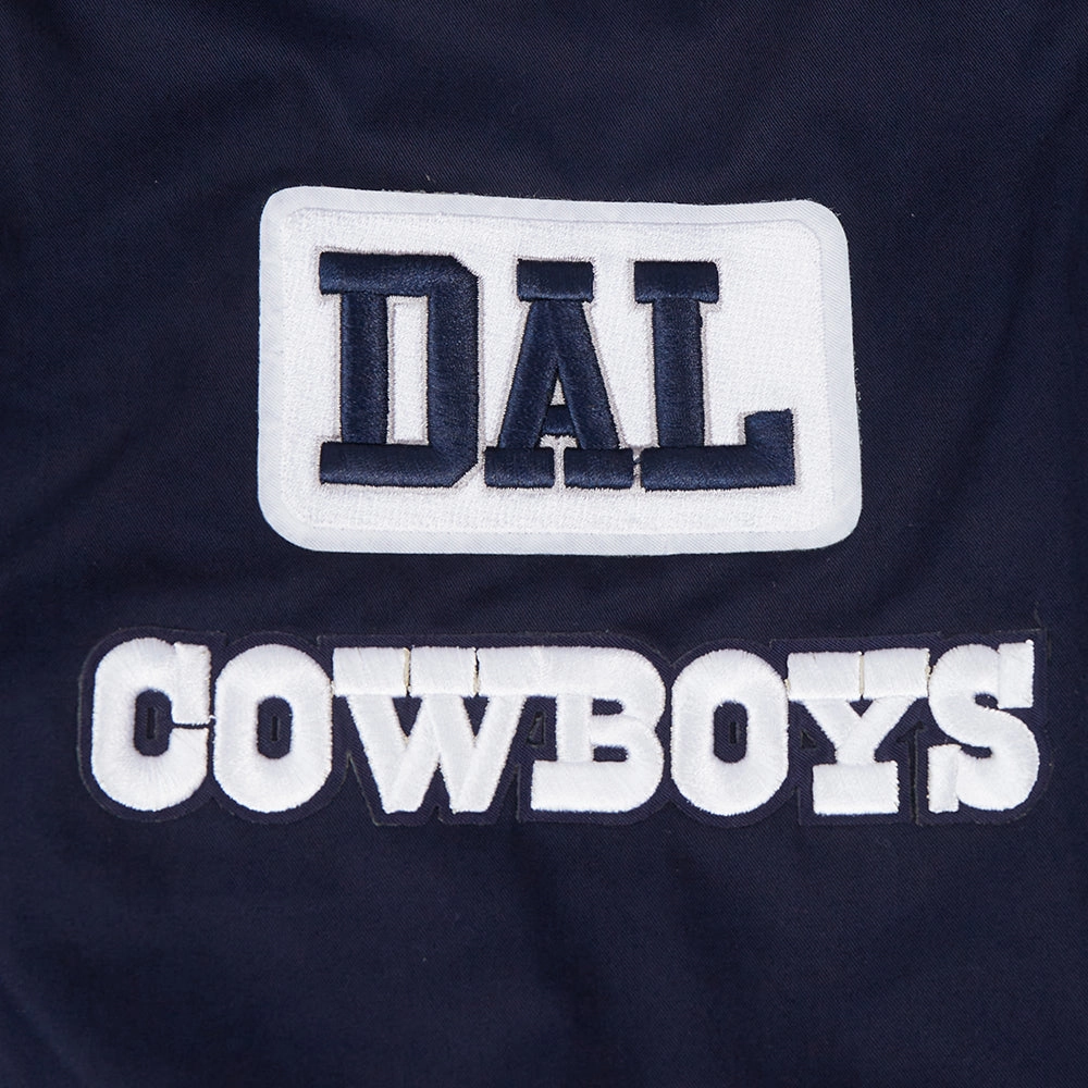 NFL DALLAS COWBOYS AREA CODE M TWILL JACKET (MIDNIGHT NAVY)