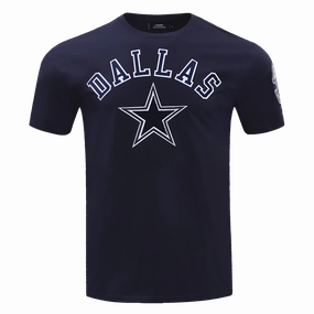 NFL DALLAS COWBOYS CLASSIC BRISTLE MEN'S TEE (MIDNIGHT NAVY)