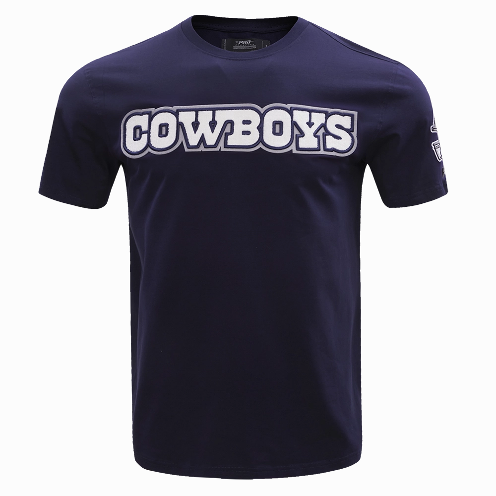 NFL DALLAS COWBOYS CLASSIC CHENILLE   TEE (MIDNIGHT NAVY)