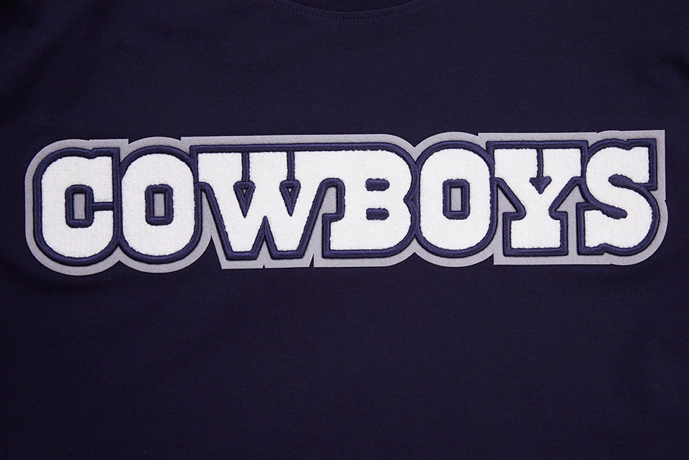 NFL DALLAS COWBOYS CLASSIC CHENILLE   TEE (MIDNIGHT NAVY)