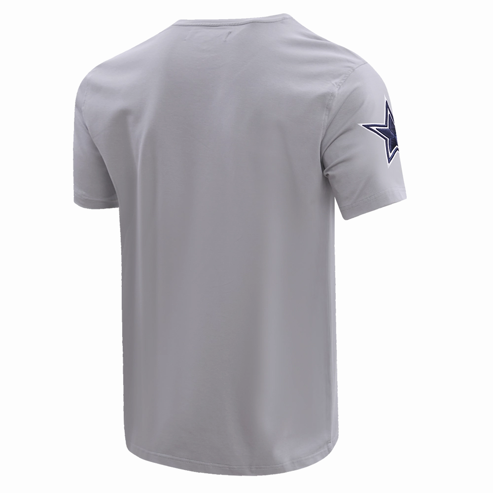 NFL DALLAS COWBOYS CLASSIC CHENILLE MEN'S TEE (GRAY)