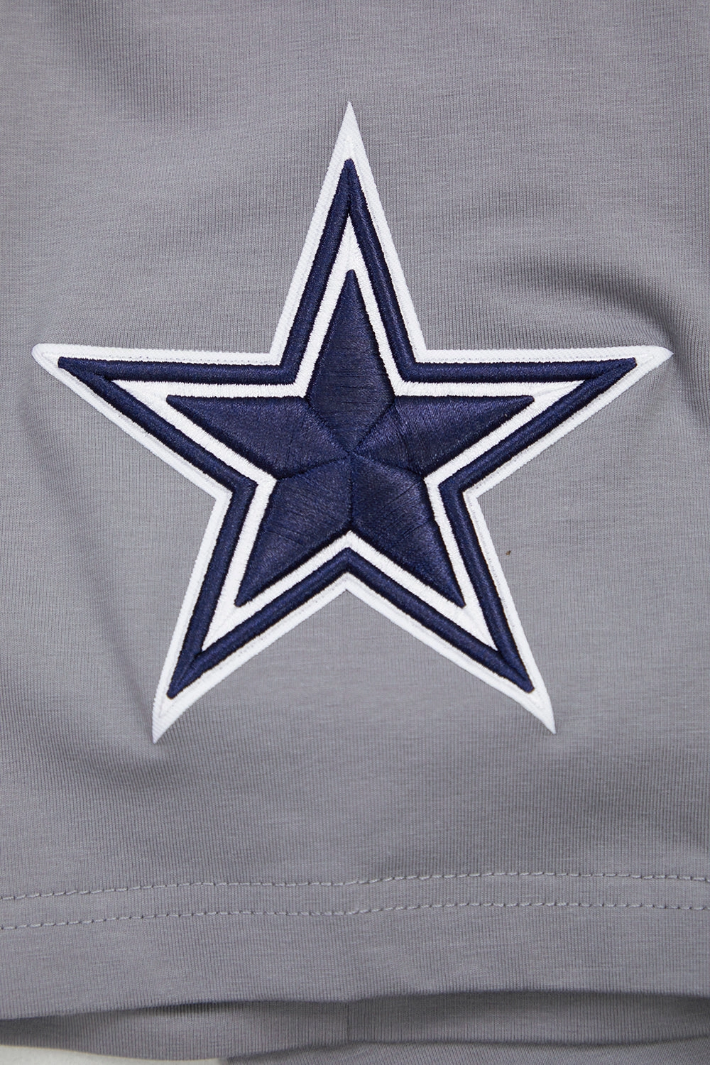 NFL DALLAS COWBOYS CLASSIC CHENILLE MEN'S TEE (GRAY)