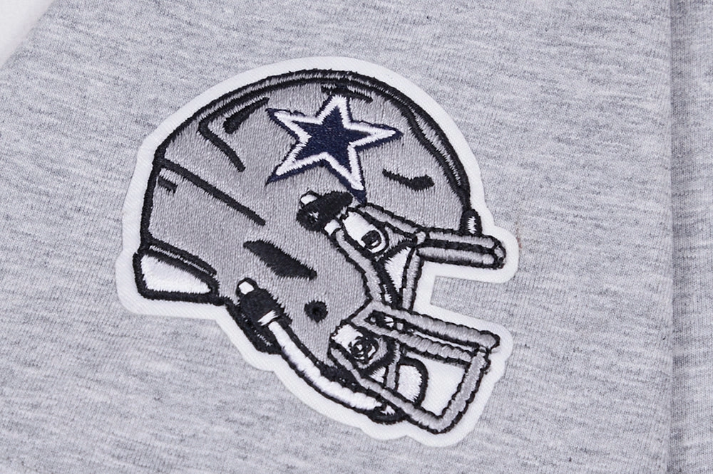 NFL DALLAS COWBOYS CLASSIC SHORT SLEEVE WOMEN'S SLIM FIT TEE (HEATHER GREY)