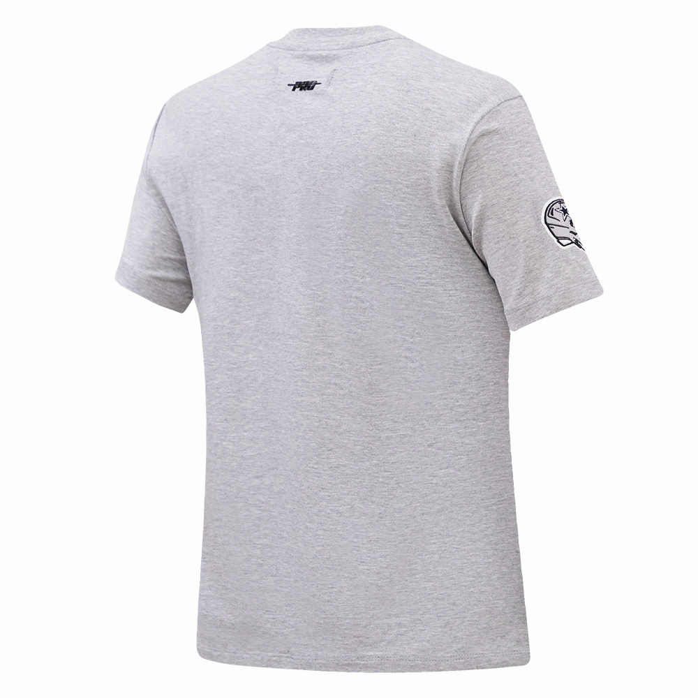 NFL DALLAS COWBOYS CLASSIC SHORT SLEEVE WOMEN'S SLIM FIT TEE (HEATHER GREY)