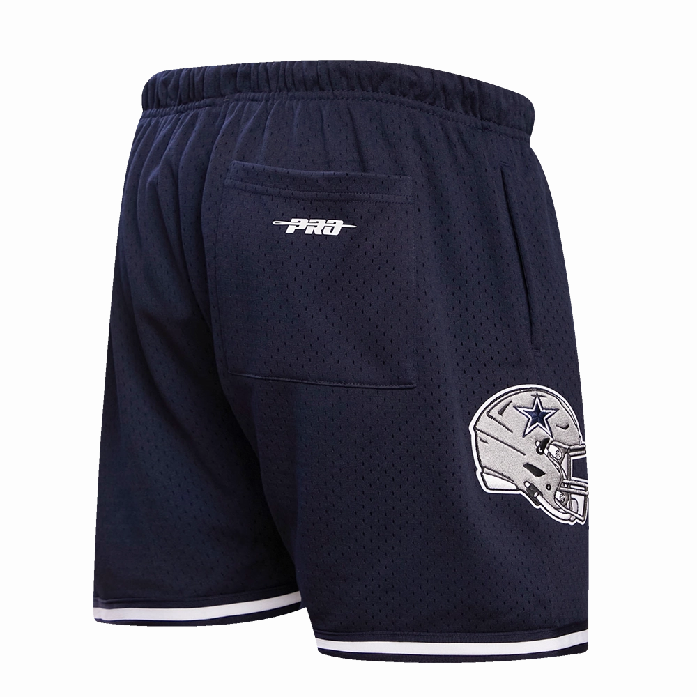 NFL DALLAS COWBOYS LOGO CLASSIC MESH MEN'S SHORT (MIDNIGHT NAVY)