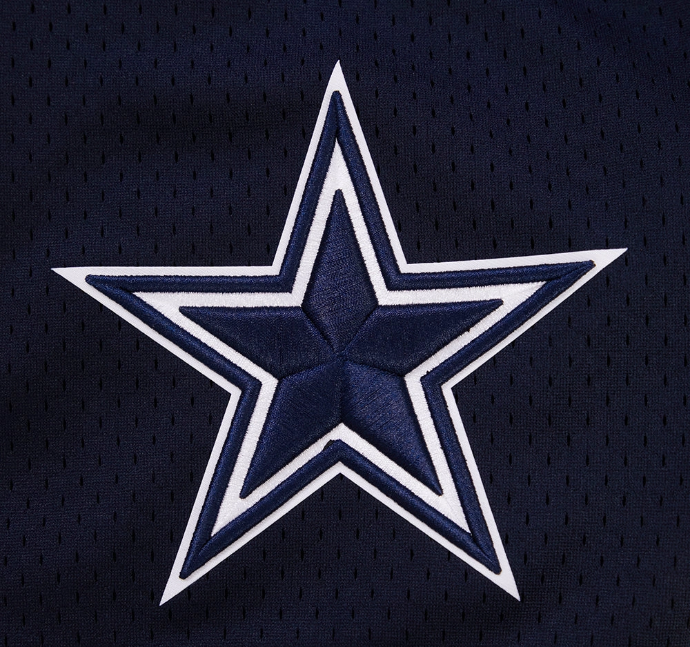 NFL DALLAS COWBOYS LOGO CLASSIC MESH MEN'S SHORT (MIDNIGHT NAVY)