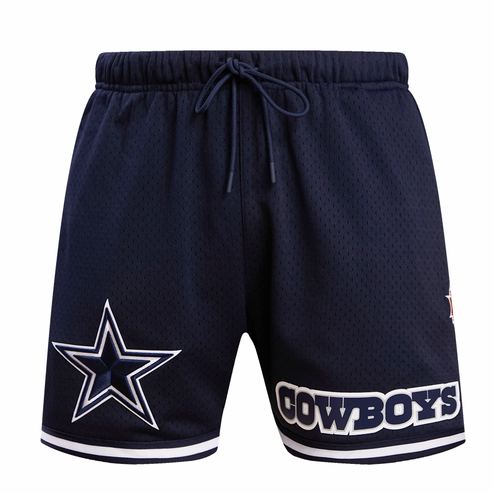 NFL DALLAS COWBOYS LOGO CLASSIC MESH MEN'S SHORT (MIDNIGHT NAVY)