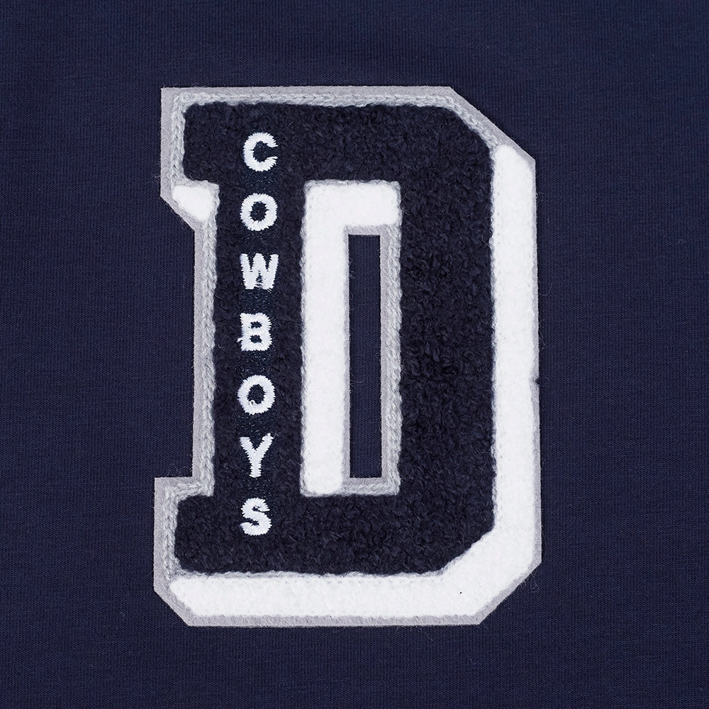 NFL DALLAS COWBOYS MASHUP WOMEN'S BOXY TEE (MIDNIGHT NAVY)