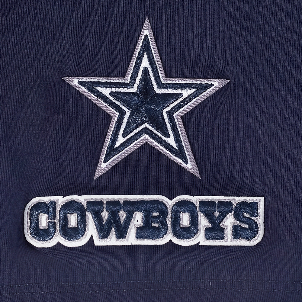 NFL DALLAS COWBOYS MASHUP WOMEN'S BOXY TEE (MIDNIGHT NAVY)