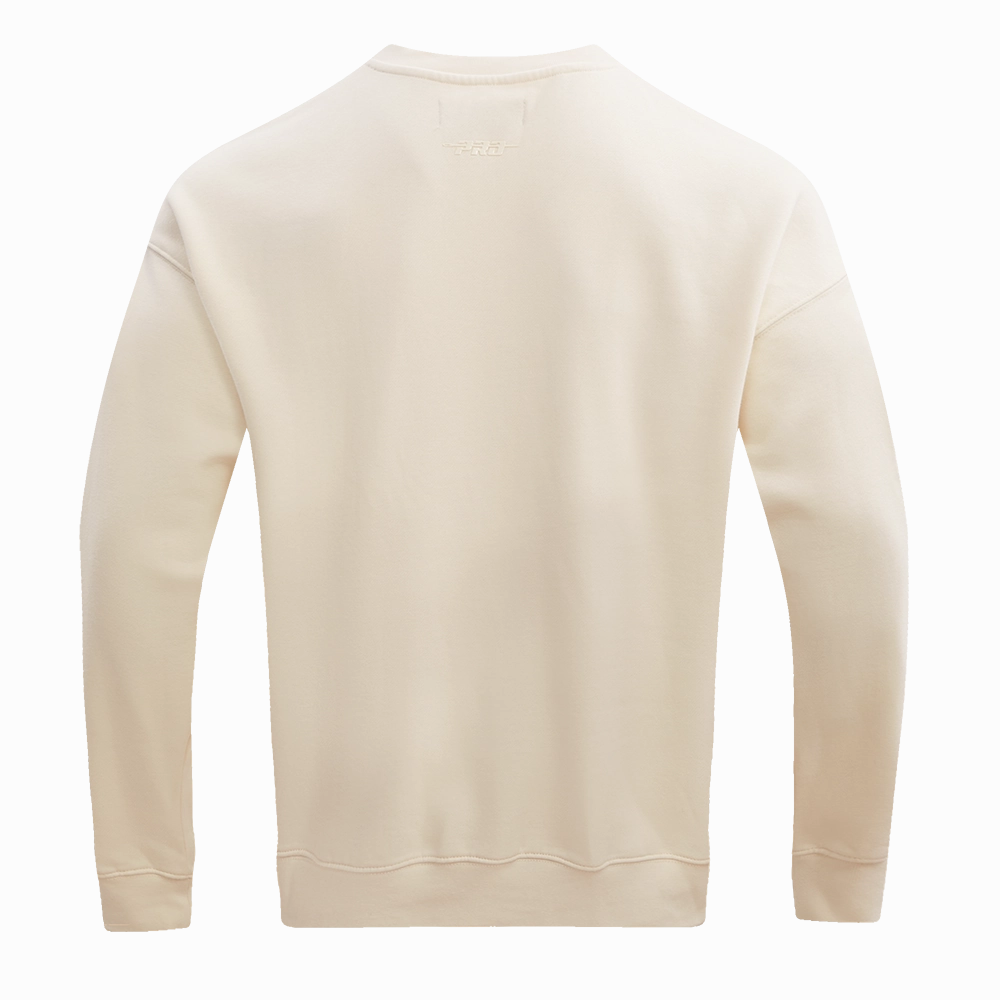NFL DALLAS COWBOYS NEUTRAL DROP SHOULDER MEN'S CREWNECK (EGGSHELL)