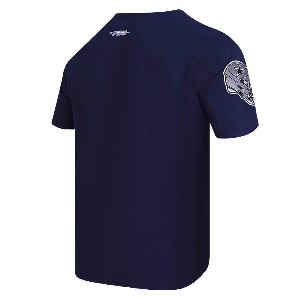 NFL DALLAS COWBOYS OLD ENGLISH MEN'S TEE (MIDNIGHT NAVY)