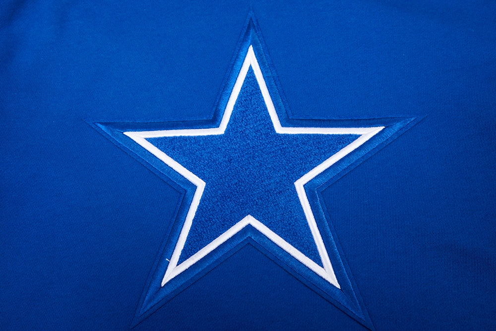 NFL DALLAS COWBOYS RETRO CLASSIC MEN'S PULLOVER HOODIE (DOGERS BLUE)