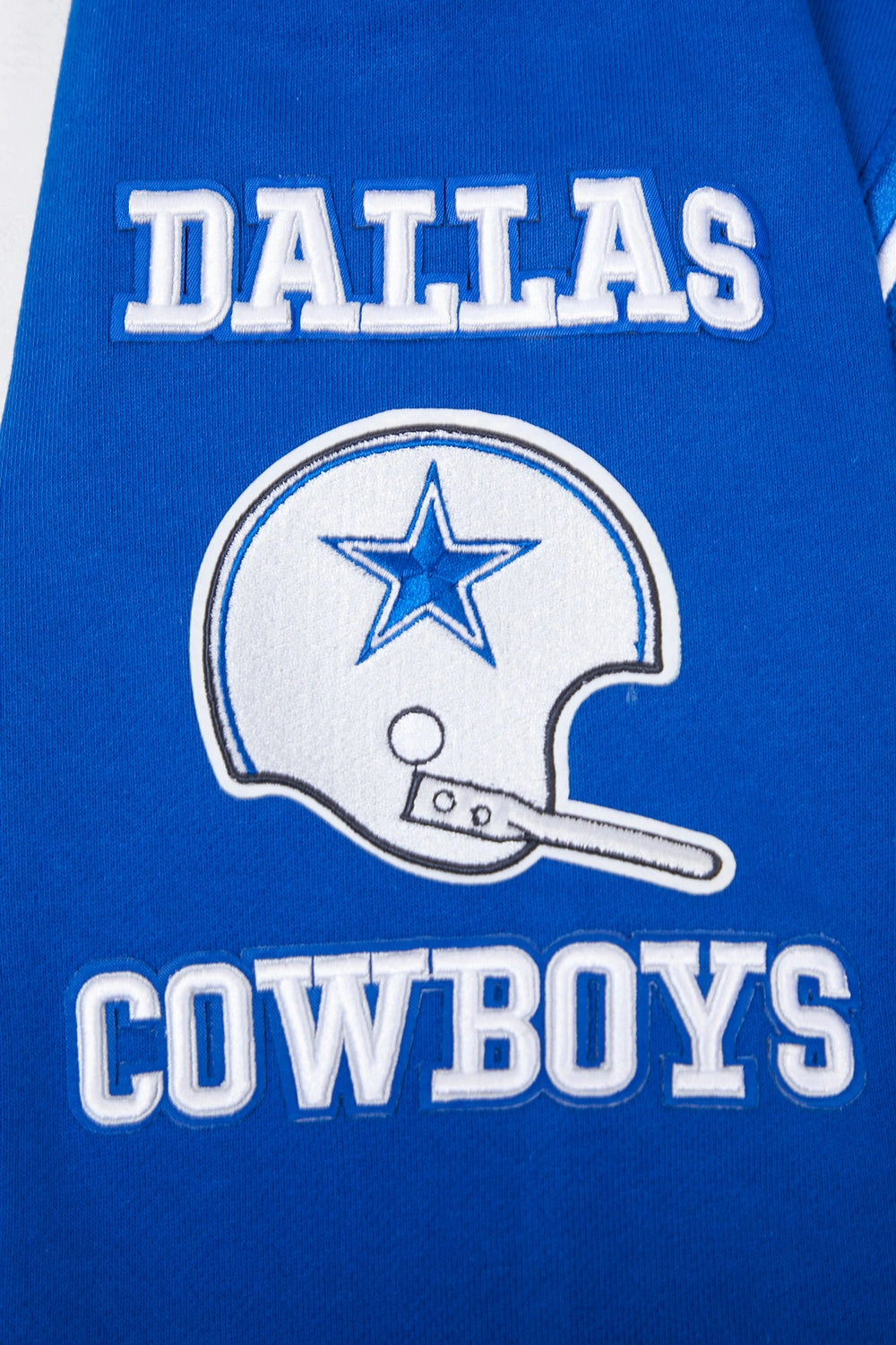 NFL DALLAS COWBOYS RETRO CLASSIC MEN'S PULLOVER HOODIE (DOGERS BLUE)