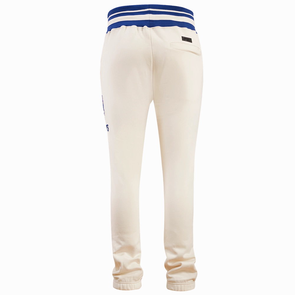 NFL DALLAS COWBOYS RETRO CLASSIC MEN'S SWEATPANT (EGGSHELL/DODGER BLUE)