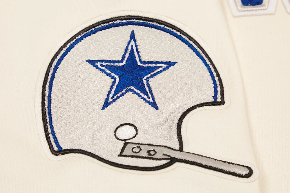 NFL DALLAS COWBOYS RETRO CLASSIC MEN'S TEE (EGGSHELL/DODGER BLUE)