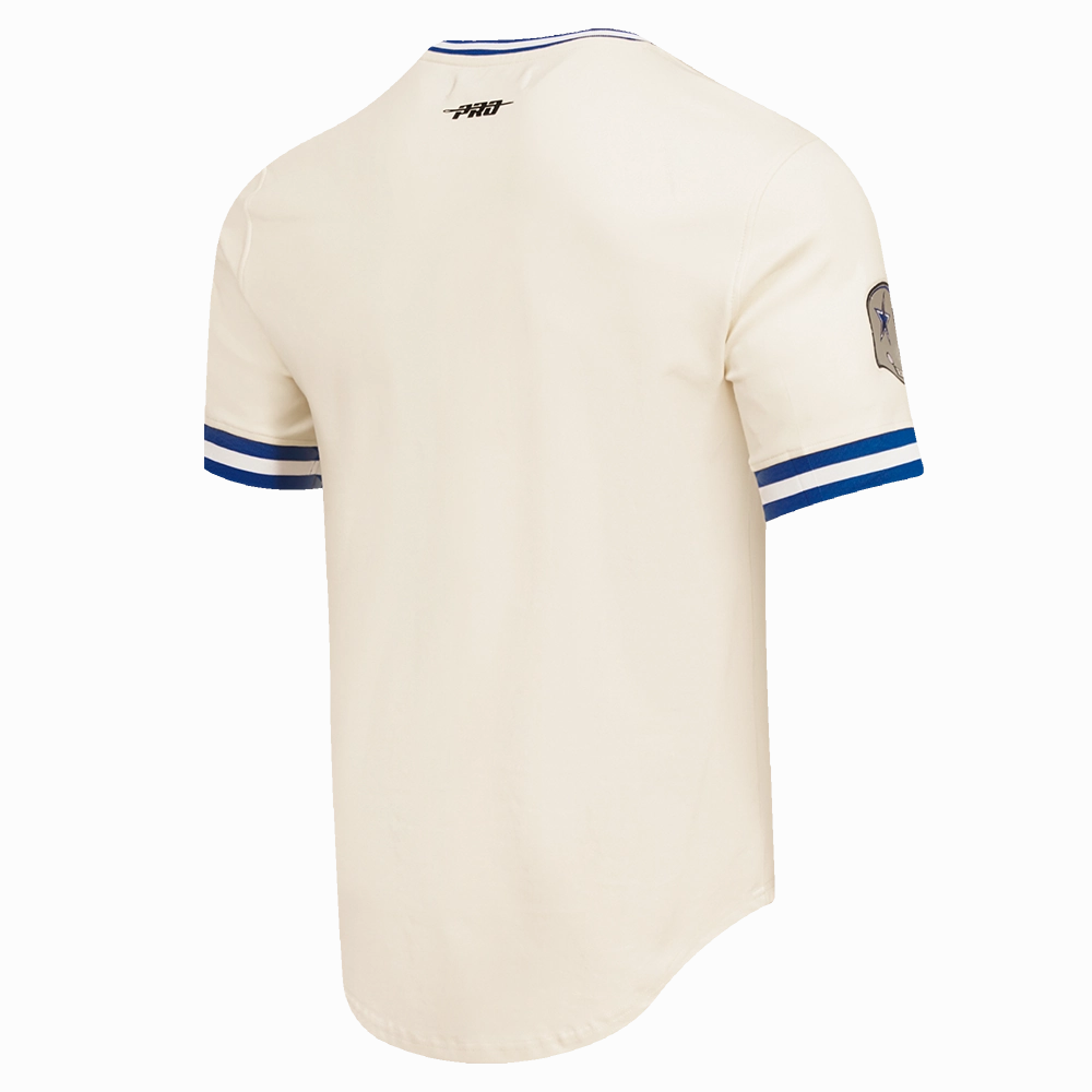 NFL DALLAS COWBOYS RETRO CLASSIC MEN'S TEE (EGGSHELL/DODGER BLUE)