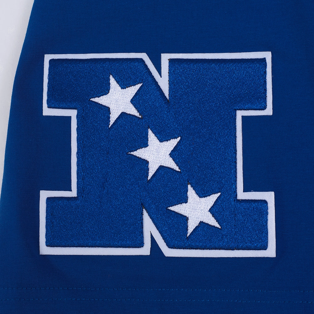 NFL DALLAS COWBOYS RETRO ELEVATION MEN'S SINGLE JERSEY TEE (DODGER BLUE)