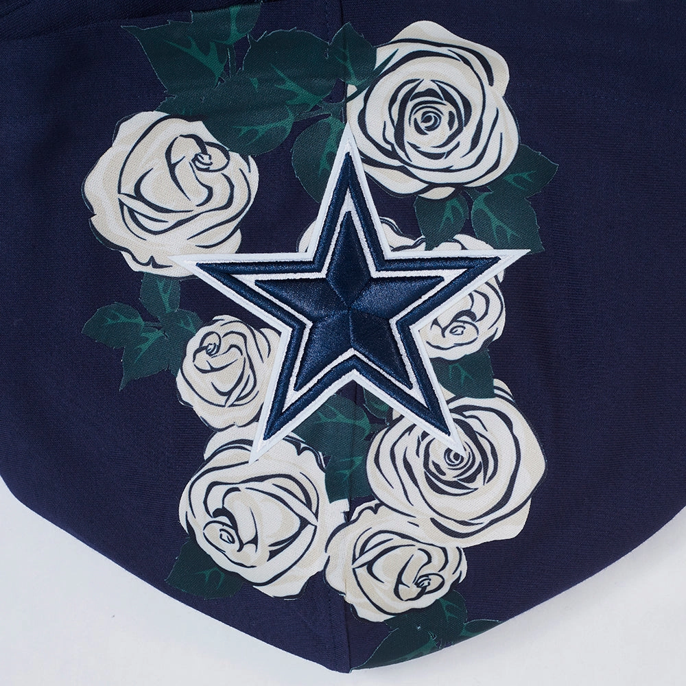 NFL DALLAS COWBOYS ROSES MEN'S PO HOODIE (MIDNIGHT NAVY)