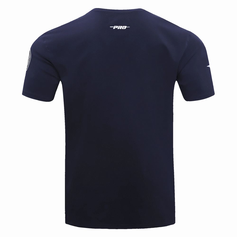 NFL DALLAS COWBOYS SCRIPT TAIL MEN'S   TEE (MIDNIGHT NAVY)