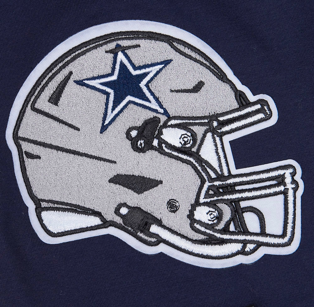 NFL DALLAS COWBOYS SCRIPT TAIL MEN'S   TEE (MIDNIGHT NAVY)