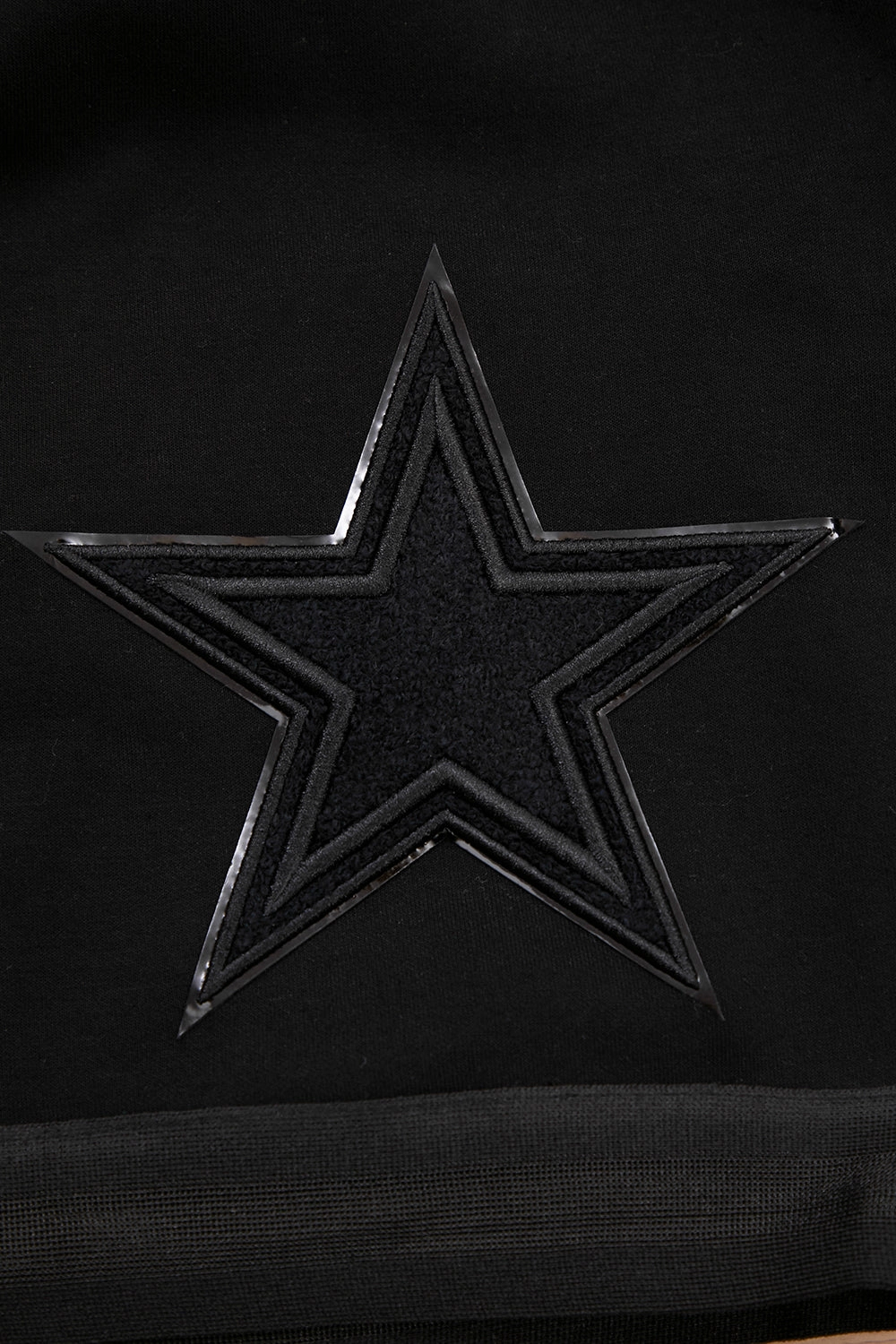 NFL DALLAS COWBOYS TRIPLE BLACK MEN'S SHORT (BLACK)