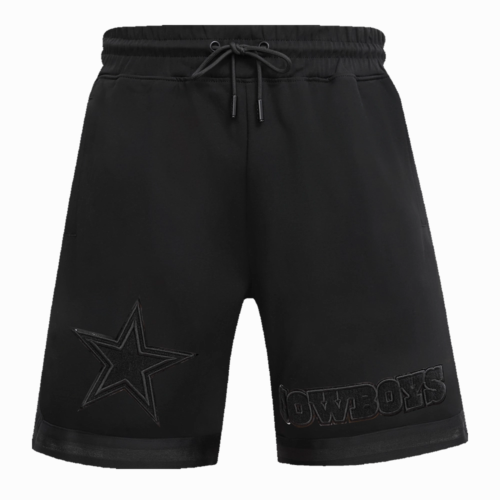 NFL DALLAS COWBOYS TRIPLE BLACK MEN'S SHORT (BLACK)