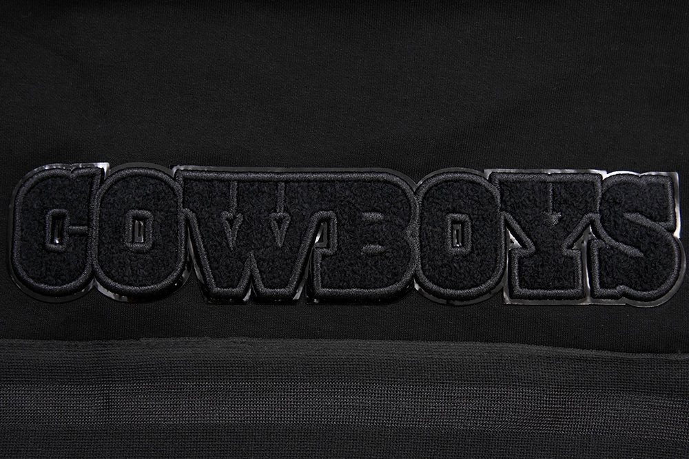 NFL DALLAS COWBOYS TRIPLE BLACK MEN'S SHORT (BLACK)