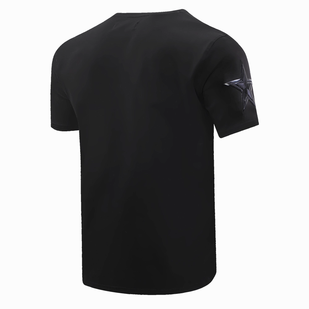 NFL DALLAS COWBOYS TRIPLE BLACK MEN'S TEE (BLACK)