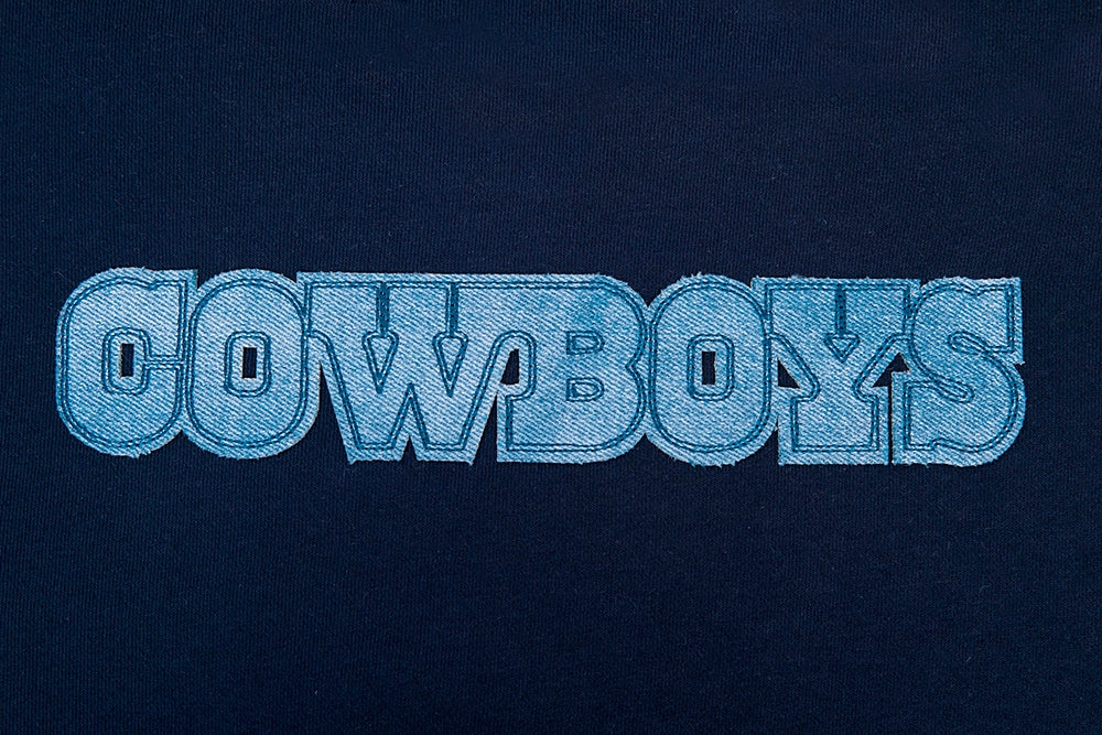 NFL DALLAS COWBOYS VARSITY BLUES WOMEN'S CREWNECK (MIDNIGHT NAVY)