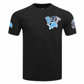 NFL DETROIT LIONS CITY RANSOM MEN'S SINGLE JERSEY TEE (BLACK)