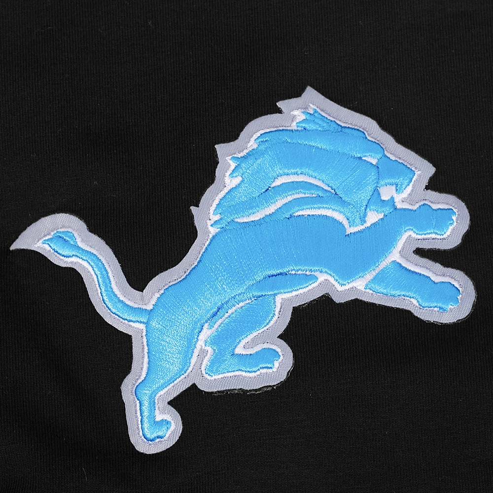 NFL DETROIT LIONS CITY RANSOM MEN'S SINGLE JERSEY TEE (BLACK)