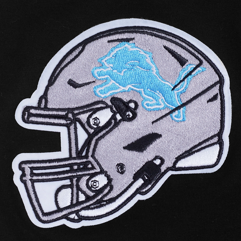 NFL DETROIT LIONS CITY RANSOM MEN'S SINGLE JERSEY TEE (BLACK)