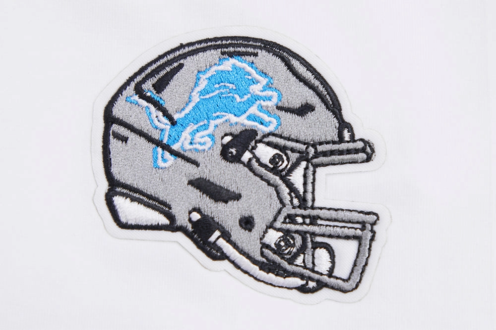 NFL DETROIT LIONS CLASSIC SHORT SLEEVE WOMEN'S SLIM FIT TEE (WHITE)