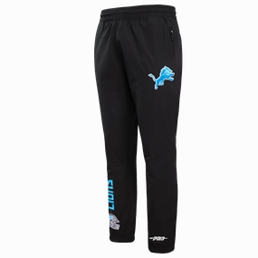 NFL DETROIT LIONS CLASSIC WIND SUIT MEN'S WOVEN PANT (GRAY)