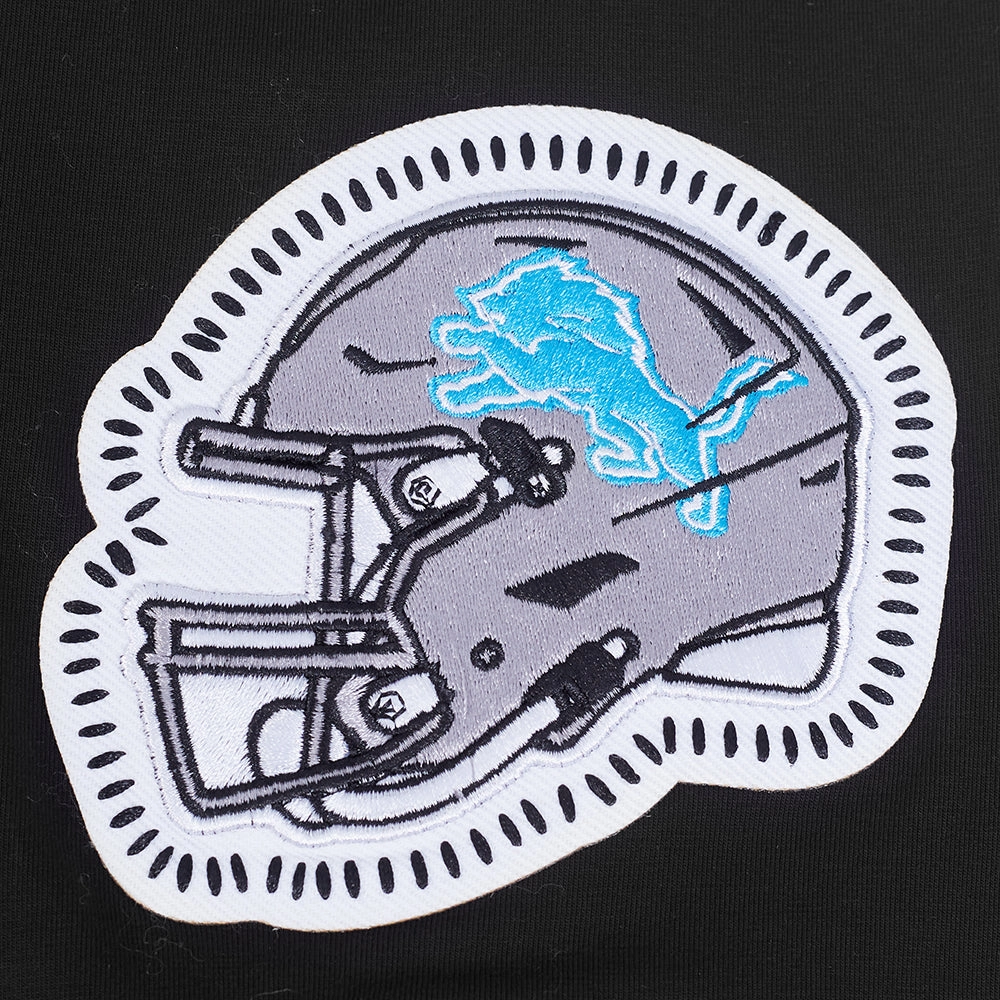 NFL DETROIT LIONS DIY PICK STITCH MEN'S SINGLE JERSEY TEE (BLACK)