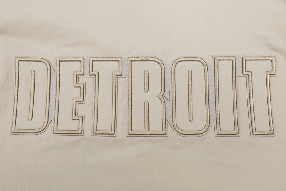 NFL DETROIT LIONS NEUTRAL TWILL JACKET (TAUPE)